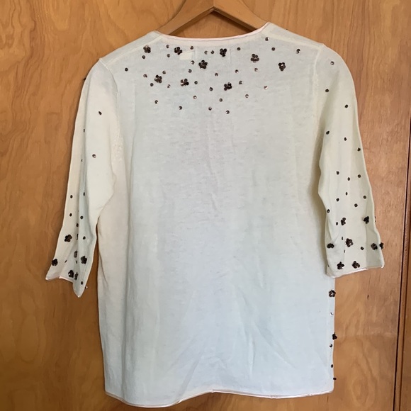 NWT Vintage by Storybook Knits Cream Cardigan Size XS Grannycore - Picture 5 of 8